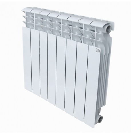 Радиатор AL  STI 500-100 (алюминевый 4 секции).